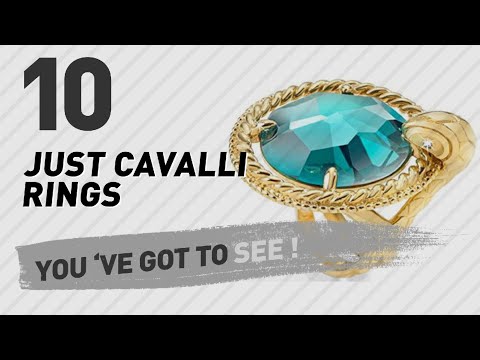 Just Cavalli Rings Top 10 Collection // UK New & Popular 2017