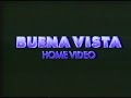 Buena Vista Home Video Logo 1988 1992