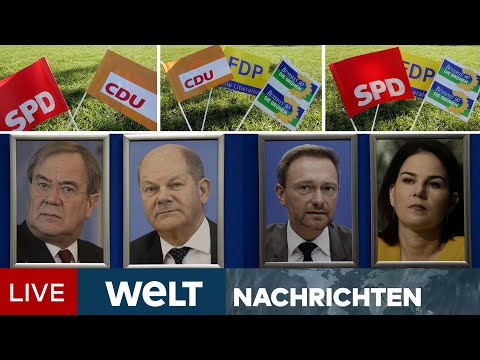 BUNDESTAGSWAHL 2021: JAMAIKA oder AMPEL? FDP und Grüne beginnen Sondierungen | WELT Newsstream