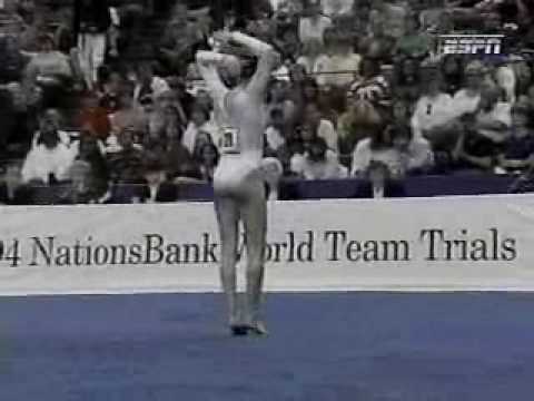 Kara Fry - 1994 US World Trials - Floor Exercise