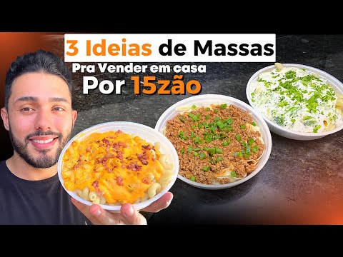 Lucre 200% com MASSAS NA MARMITEX- Venda em casa na hora do Almoço