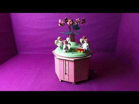 Steinbach uralte Spieluhr Nr.105 - seltenes Sammlerstück aus dem Erzgebirge