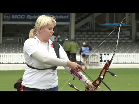Ksenia Perova v Cheng Ming – recurve women’s 2nd round | London 2012 Olympic Test Event