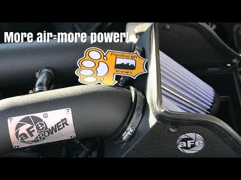 AFE Magnum Force Intake Install on a Ford F150 3.5L Ecoboost