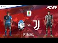 Atalanta - Juventus ⚽️ Finale Coppa Italia 2023/24 FC 24 ft. Vlahovic, Rabiot, De Roon