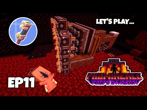 I made a Create Mod Tunnel Bore Mining Contraption in PROMINENCE II RPG #11