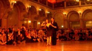 Maria Belén Giachello and Diego Riemer are dancing on TangoAmadeus in Wien - 2011-05-07 - 3