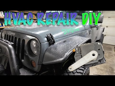 JEEP JKU HVAC BLEND DOOR REPLACEMENT