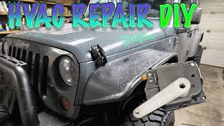 JEEP JKU HVAC BLEND DOOR REPLACEMENT