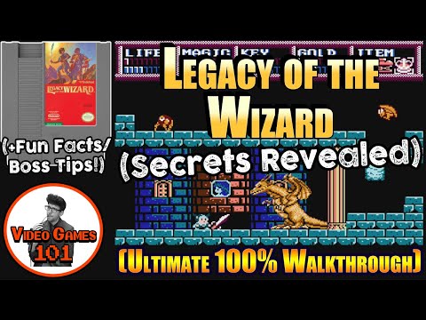 Legacy of the Wizard Walkthrough | 100% Guide | Video Games 101