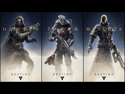 Destiny Gameplay Warlock vs Titan vs Hunter