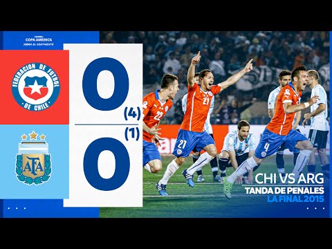 CHILE (4) 0-0 (1) ARGENTINA | Tanda de Penales | FINAL | CONMEBOL Copa América 2015™
