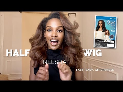 Super Fast Install & Review | Outre Neesha 301 Half Wig