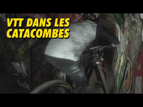 En VTT dans les Catacombes de Paris avec Antoni Villoni !