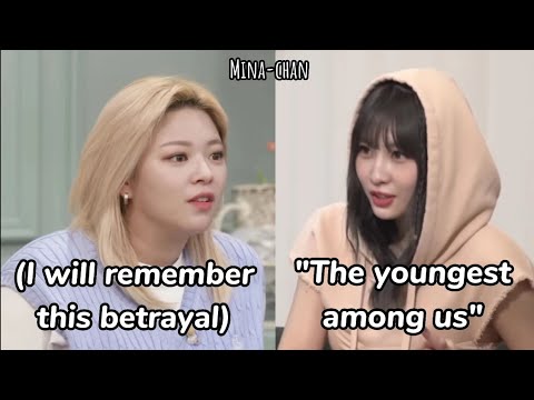 When Jeongyeon got *betrayed* on her own game and she's so done with it