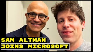 Sam Altman Joins Microsoft [MSFT] Twitch CEO takes over OpenAI | Board Resigns and Ilya Apologizes