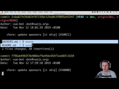 Git log options oneline graph stat | Advanced Git 02