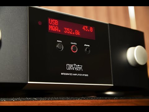 mark levinson 5805 initialize and tidal mqa playing