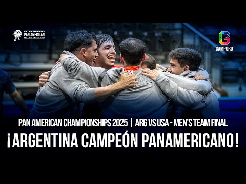 Argentina vs USA | Pan American Table Tennis Final 2025 - Men's Team (Full Match)