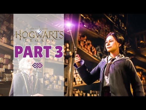 HOGWARTS LEGACY - 100% Platinum Walkthrough No Commentary - PART 3 (4K 60FPS PS5)