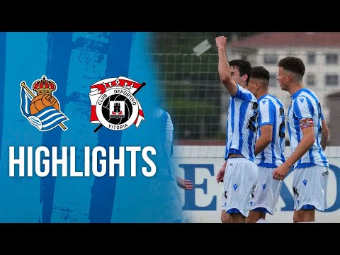 HIGHLIGHTS | Real Sociedad C 2-1 CD Vitoria | 3ª