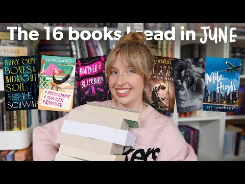 The 16 books I read in June 📚✨ June reading wrap up