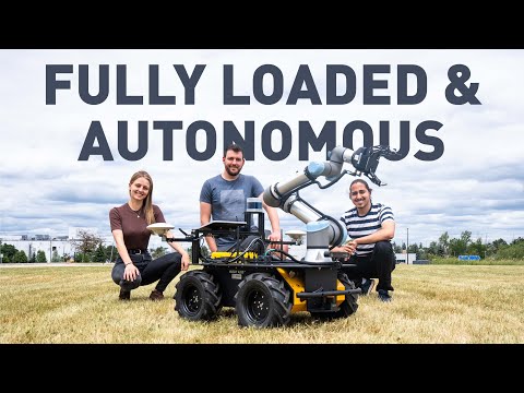 Robot Spotlight: Fully Loaded & Autonomous Husky UGV with Robotic Arm