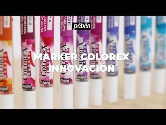 Vídeo relacionado con Pebeo Colorex - Kit de Dibujo Manga e Ilustración con 12 Botellas Surtidas de Tinta Esencial para Acuarela 20 ml