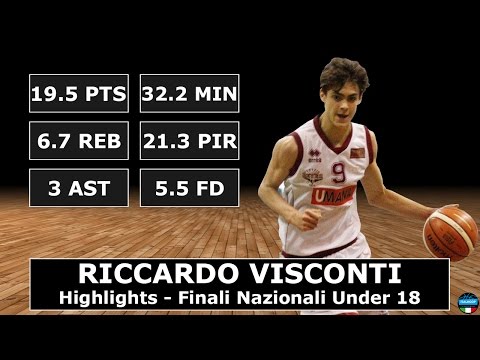 Riccardo Visconti - Highlights - Finali Nazionali U18 Eccellenza 2016