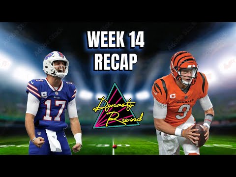 WEEK 14 RECAP   SUNDAY NIGHT REWIND