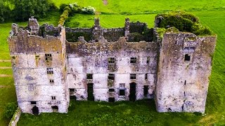 Loughmore Castle, Co. Tipperary, Ireland - Flyaround