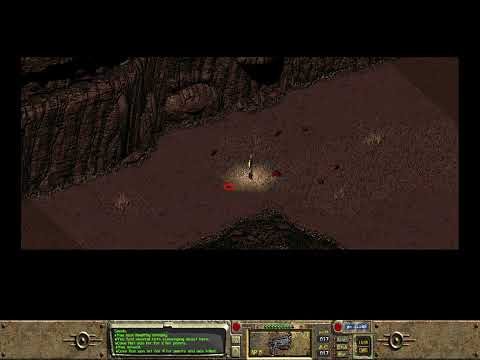 Busting Rats with VATS in Fallout 1