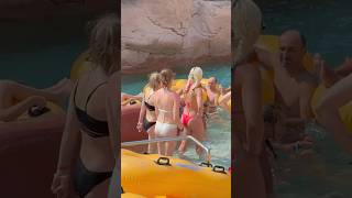 ☀️The Best Aqua Park Walking Tour Fun -Sunny Day🏝️ #wavepool #lazyriver #waterpark
