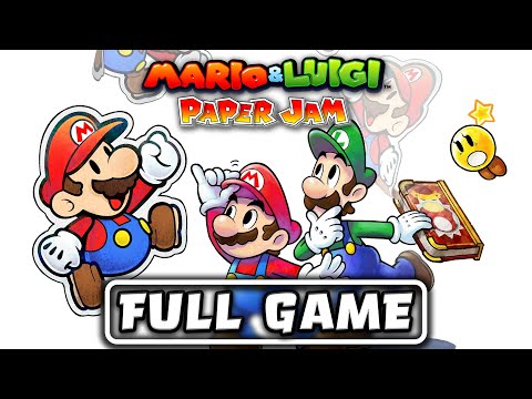 Mario & Luigi: Paper Jam HD - FULL GAME - No Commentary (Longplay)