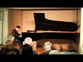 Eldar Djangirov performs "Place St. Henri" on the Fazioli concert grand at Piedmont Piano Co.