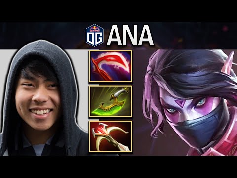 OG.ANA TEMPLAR ASSASSIN WITH RED BUILD & 20 KILLS - DOTA 2 GAMEPLAY
