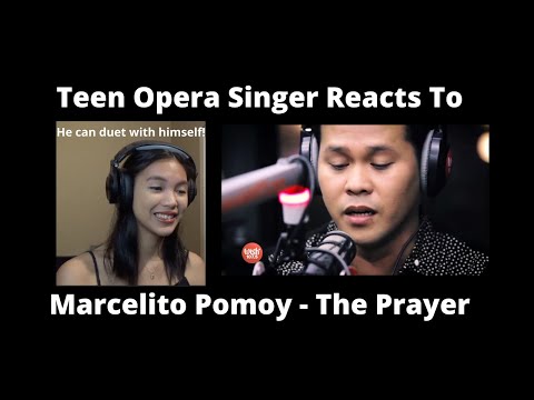 Teen Opera Singer Reacts To Marcelito Pomoy - The Prayer