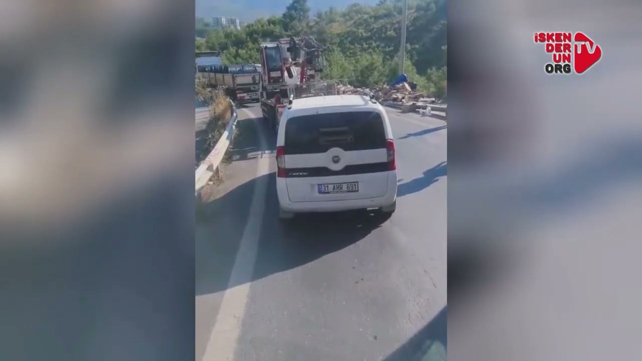 Belen-İskenderun Güzergahında Trafik Kazası…