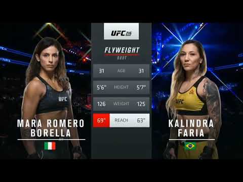 Mara Romero Borella vs Kalindra Faria full fight
