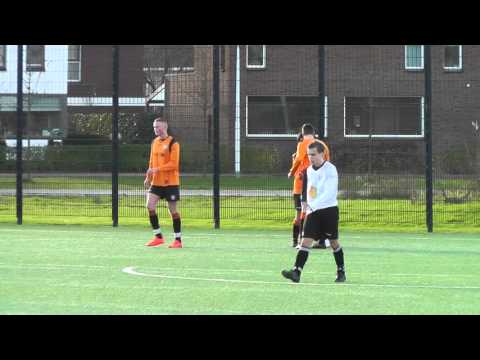 16 jan 2016 VV De Meern A2 - JSV Nieuwegein A2 com 6-1 Doelpunt Tim (3-1)