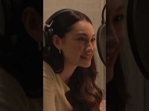 In the Studio with Lola Tung recording The Summer I Turned Pretty by Jenny Han