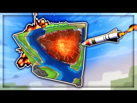 Blitz - DESTROYING MINECRAFT PLANETS With Cursed NUKES!