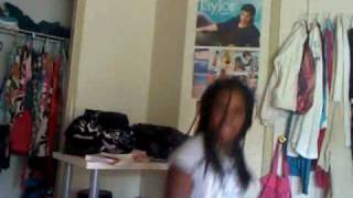 Me making a fool of myself. Aaron Carter, dance with me.