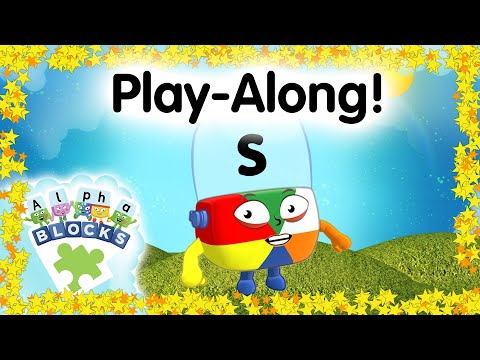 アルファブロック - Sを見つけられるかな？| アルファブロック｜#PlayAlong｜読み方を学ぼう (Alphablocks - Can You Find S? | #PlayAlong | Learn to Read)
