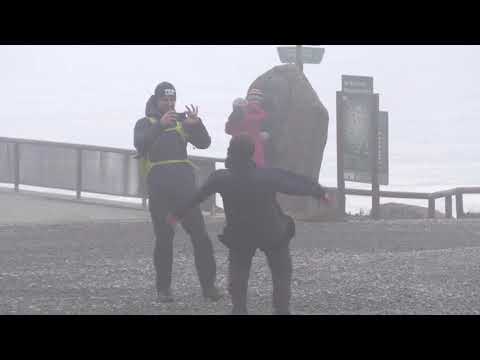 Orkan Joshua auf dem Brocken