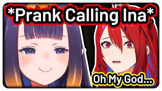 It Was Too Late When Liz Realized She Made a Mistake Prank Calling Ina【Hololive EN】