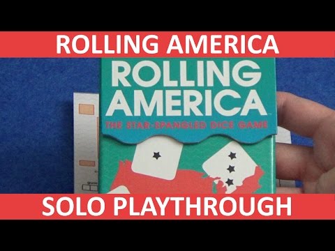 Rolling America - Solo Playthrough