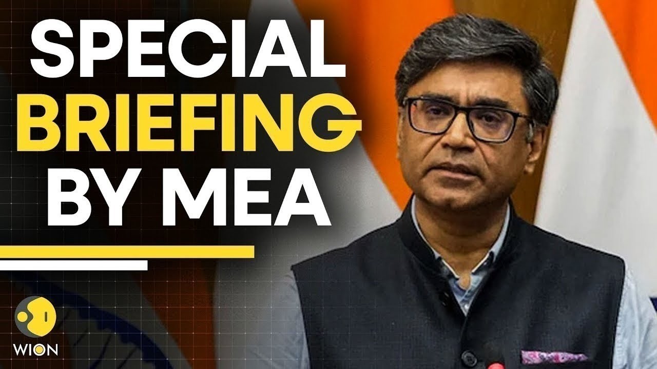 MEA LIVE: Important Briefing By Vikram Misri On India-France Defence Deal  | WION Live