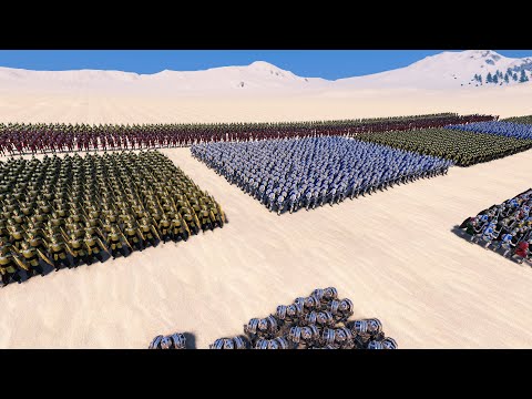 Alliance Of Elves, Dwarves & Human 2 Ultimate Epic Battle Simulator UEBS
