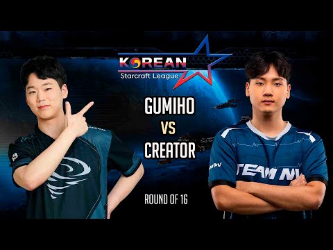 StarCraft 2 - Gumiho vs Creator Korean Starcraft League #1